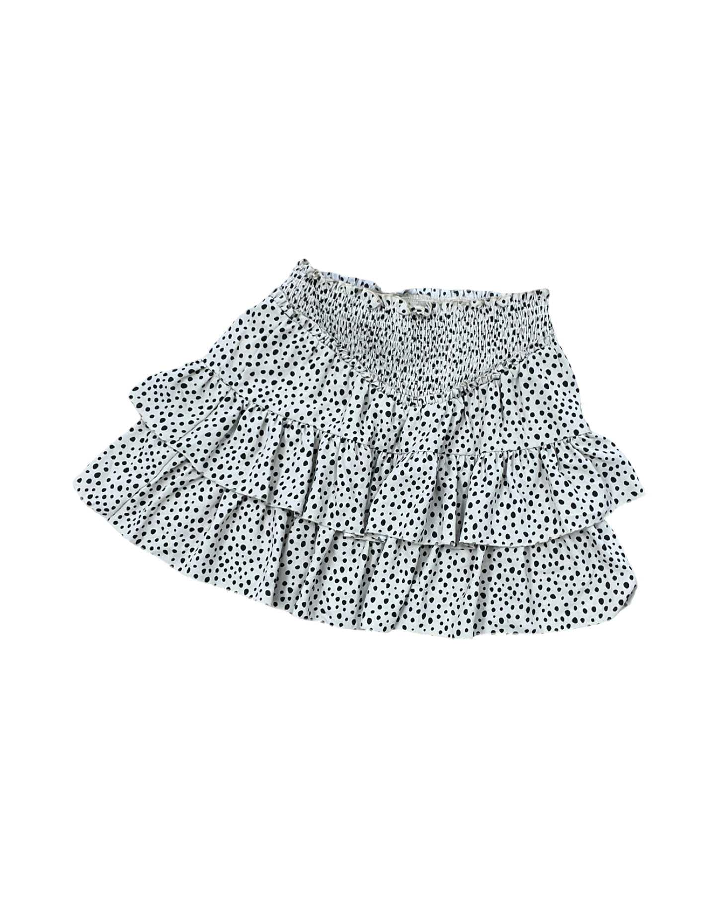Skirt Mini & Short By Alya In Black & Cream, Size:S