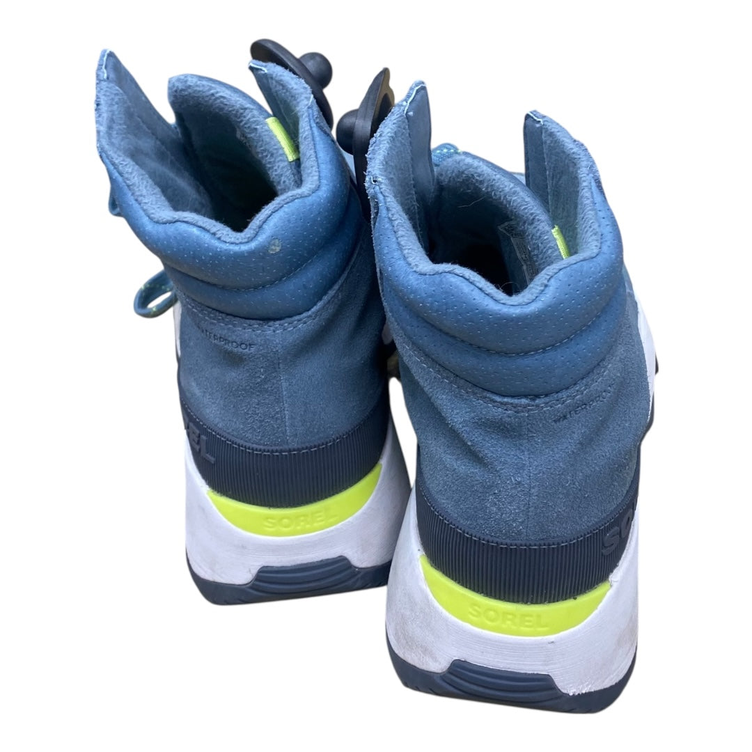 Boots Designer By Sorel In Blue, Size:7.5