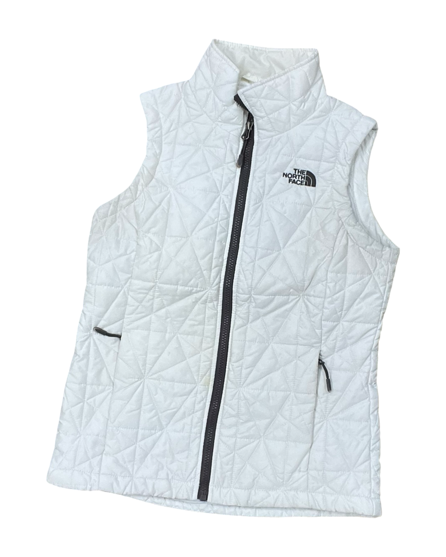 Vest Puffer & Quilted By The North Face In White, Size:Xs