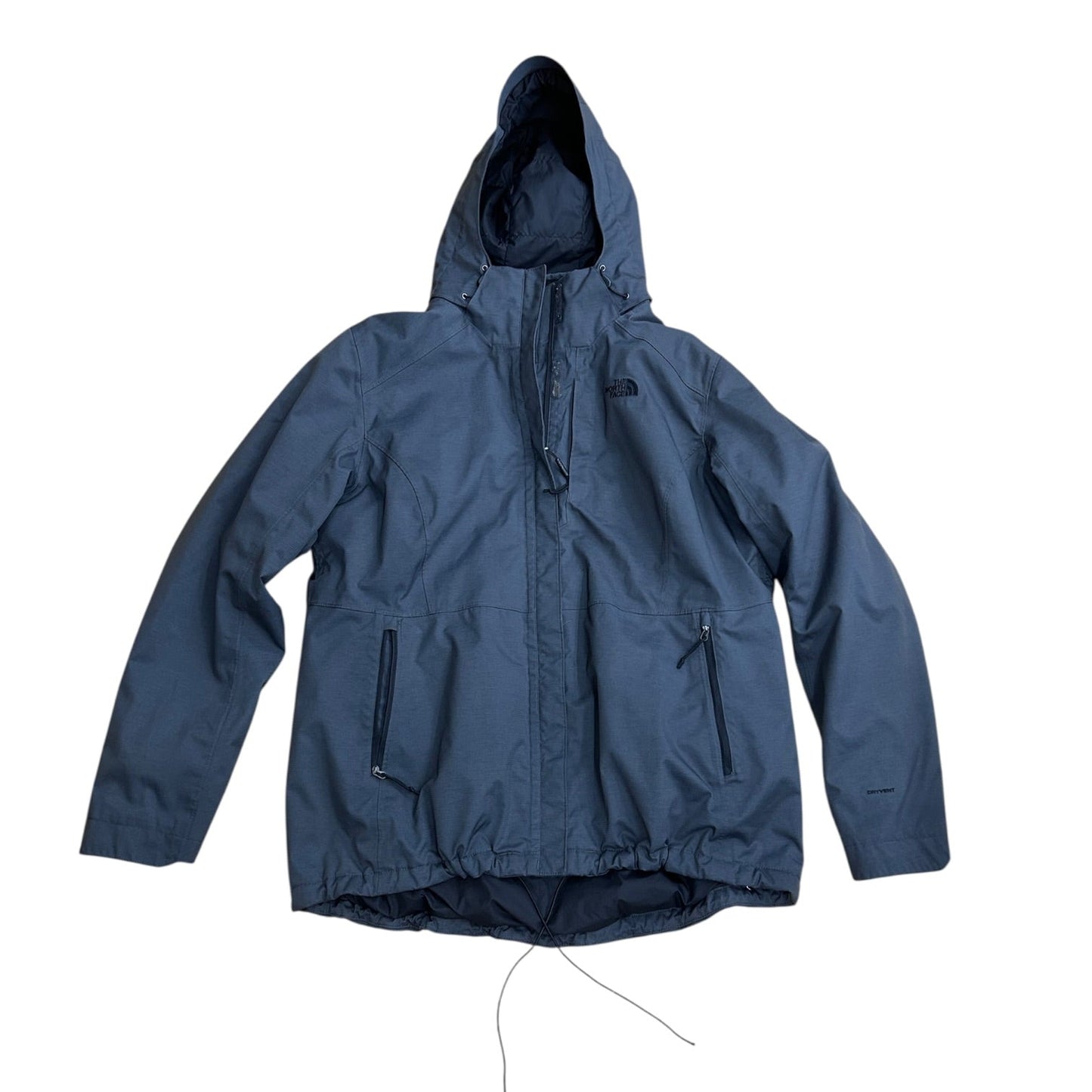 Coat Raincoat By The North Face In Grey, Size:1X