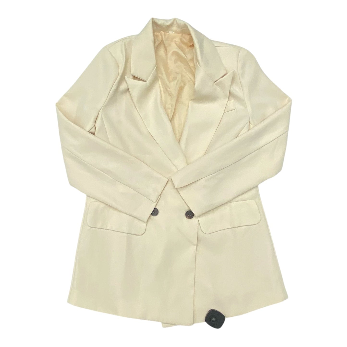 Blazer By Clothes Mentor In Cream, Size:S
