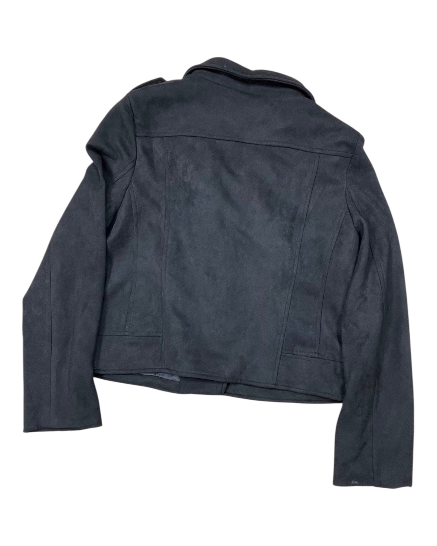 Jacket Moto By Ee Some In Black, Size:L