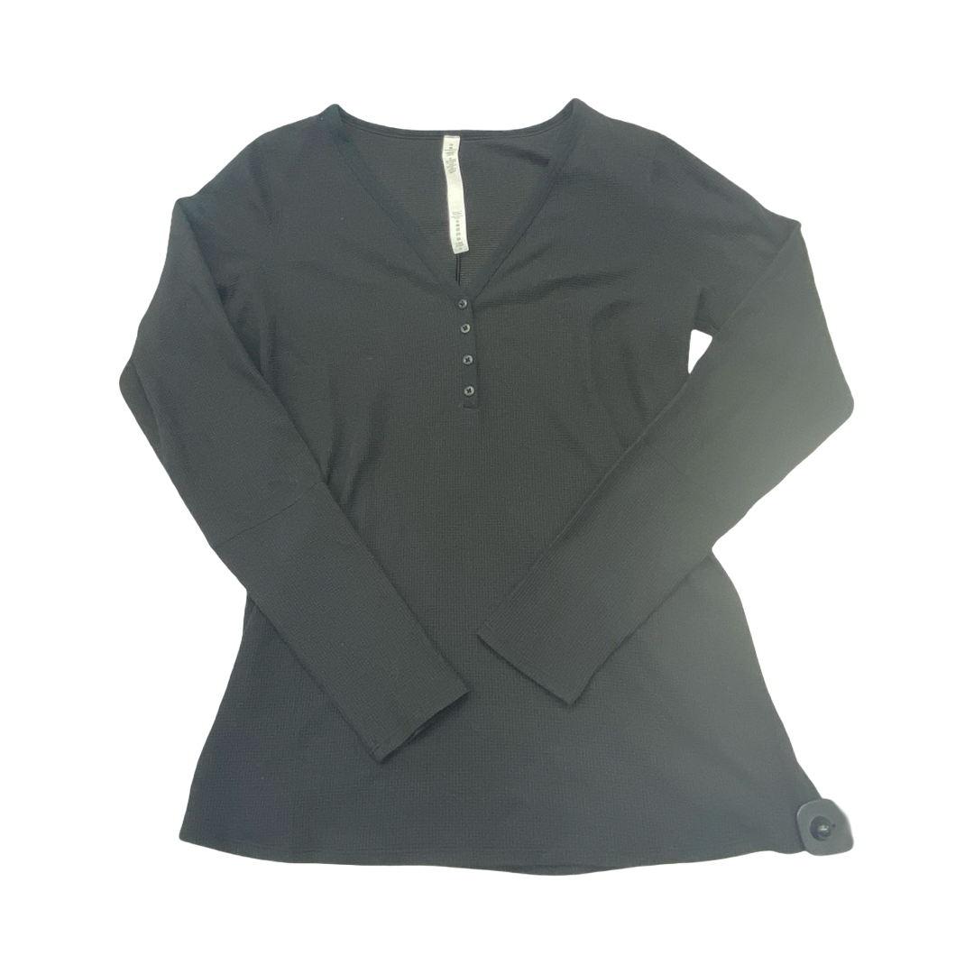 Top Ls By Lululemon In Black, Size:Xl
