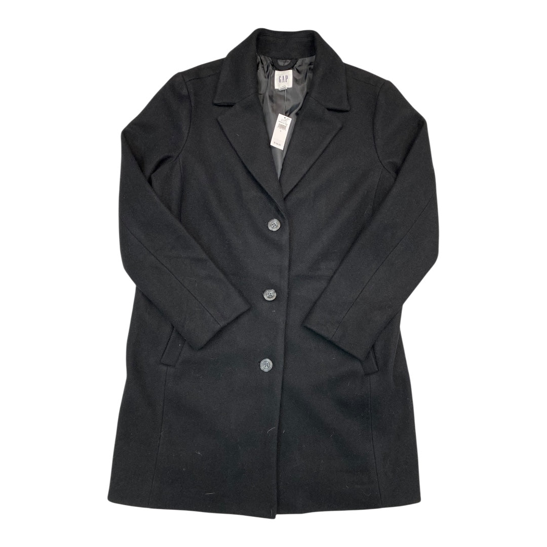 Coat Peacoat By Gap In Black, Size:L