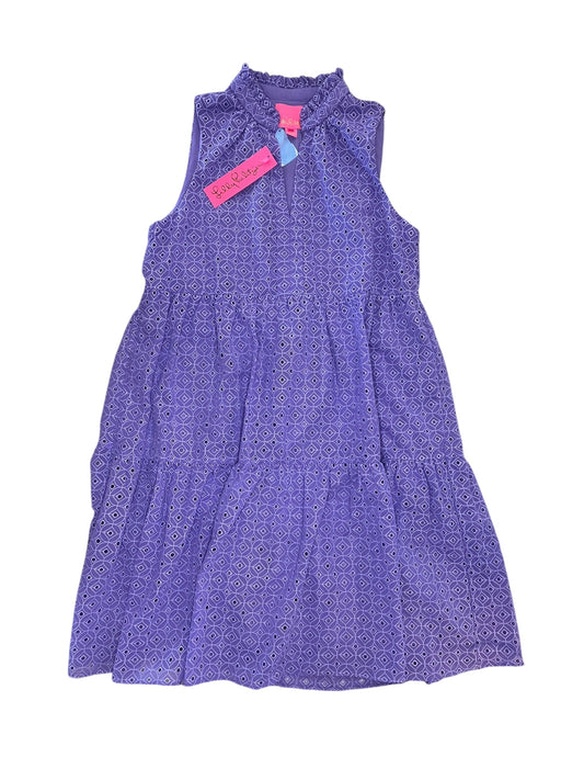 Dress Designer By Lilly Pulitzer In Purple, Size:M