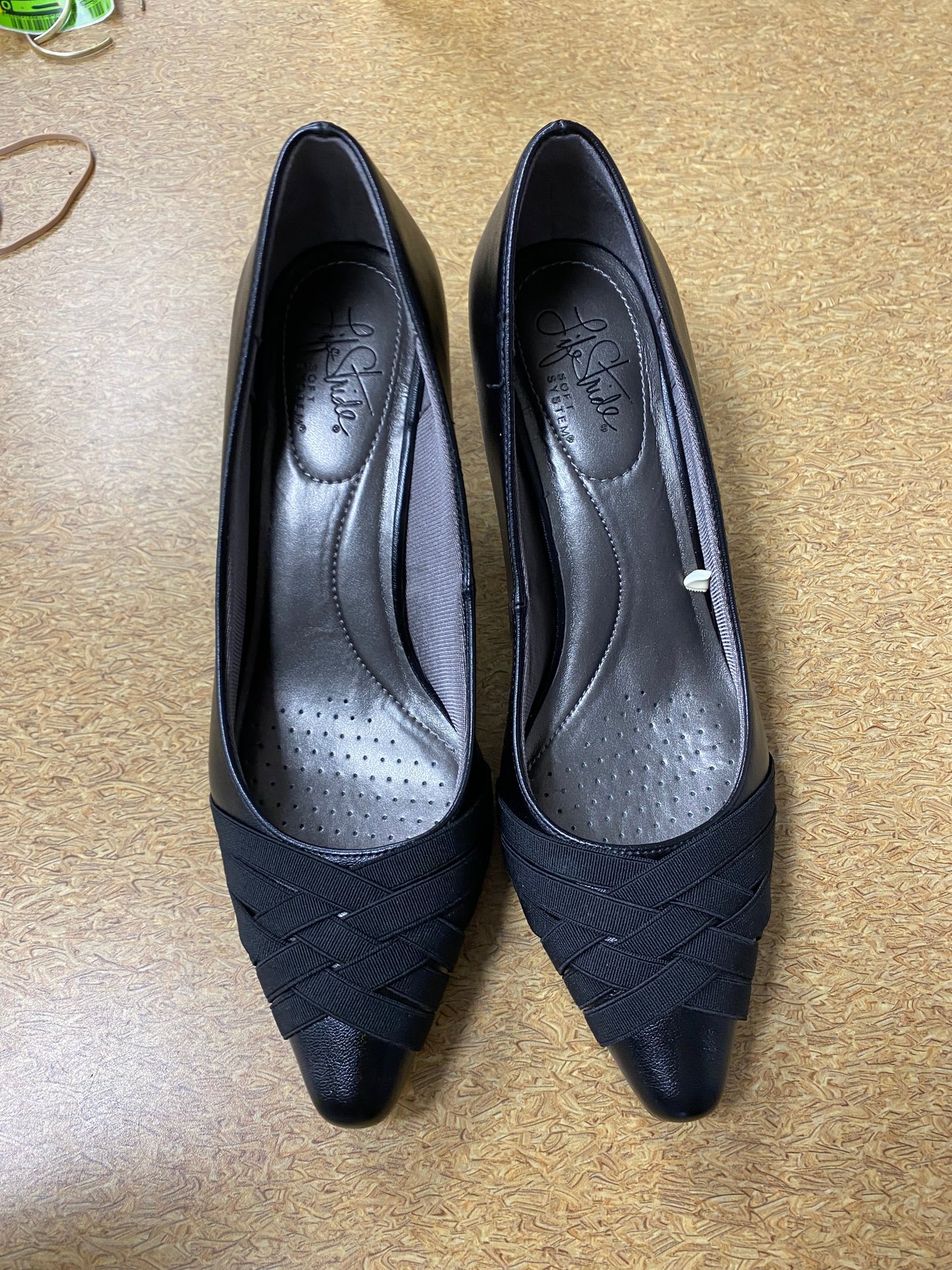 Shoes Heels Kitten By Life Stride In Black, Size:8