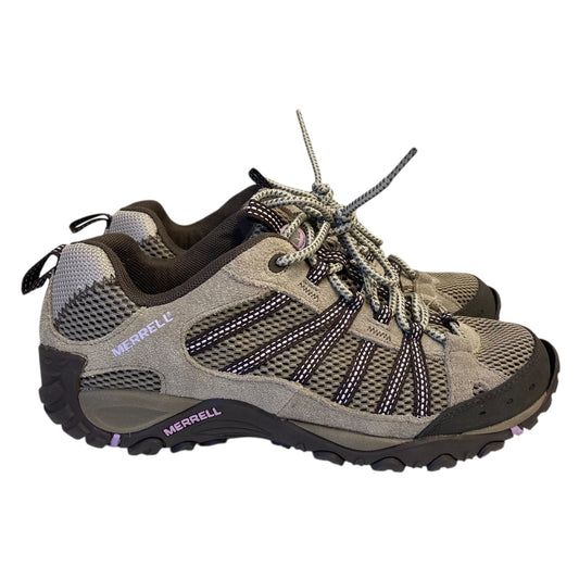 Shoes Athletic By Merrell In Tan, Size:9.5