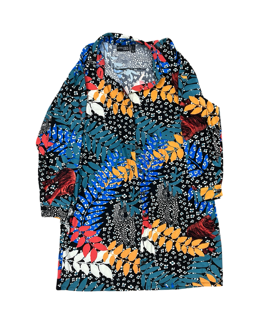 Cardigan By Clothes Mentor In Multi, Size:M