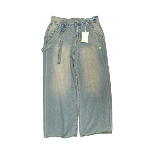 Jeans Wide Leg By Cello In Blue Denim, Size:8