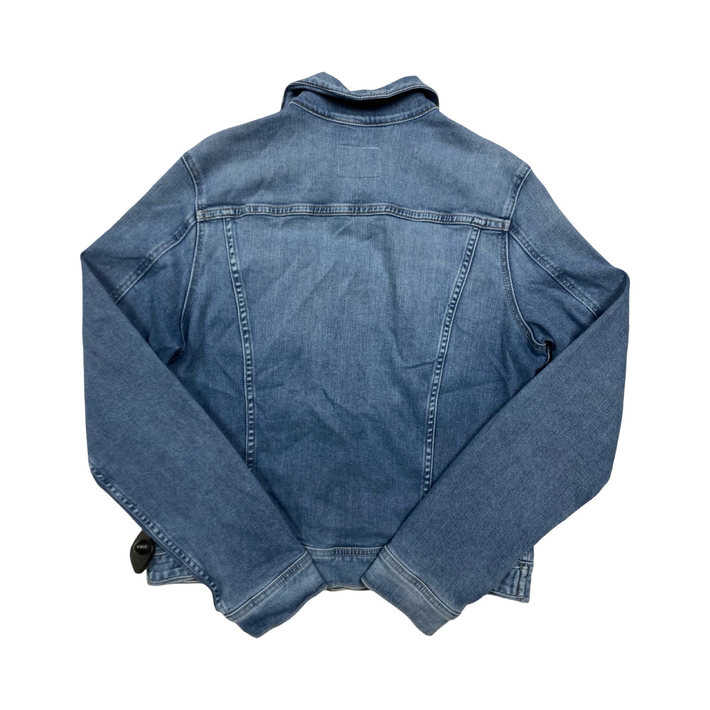 Jacket Denim By Ag Jeans In Blue Denim, Size:Xl