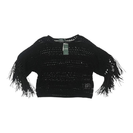 Sweater Ss By Lauren By Ralph Lauren In Black, Size:Xsp
