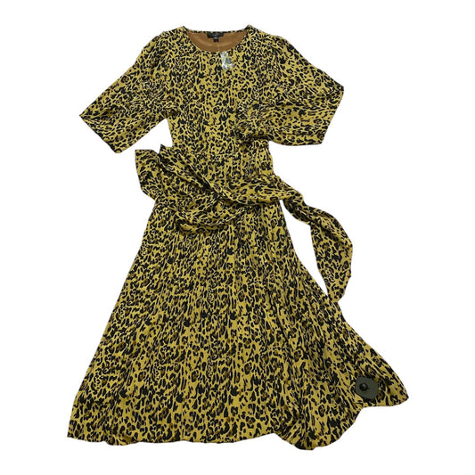 Dress Casual Maxi By J. Crew In Animal Print, Size:6