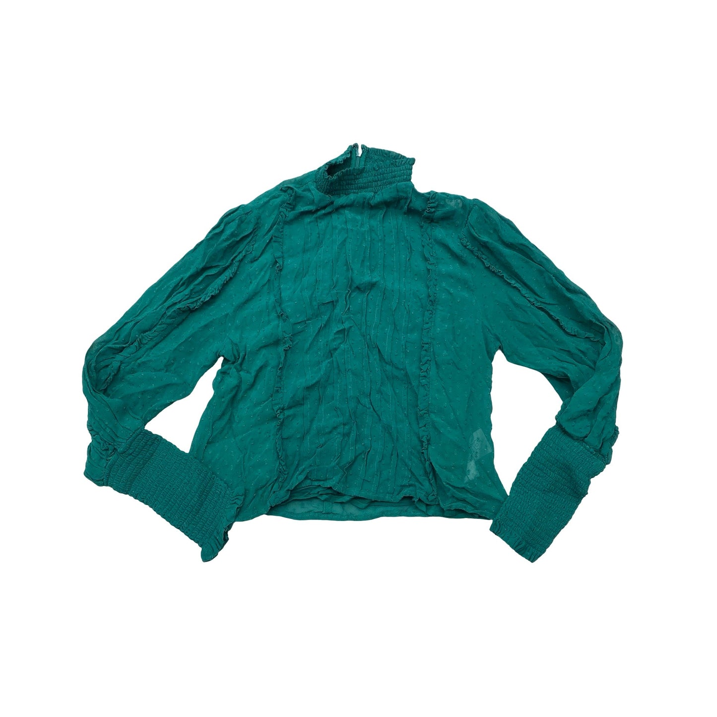 Top Ls Designer By Farm Rio In Green, Size:M