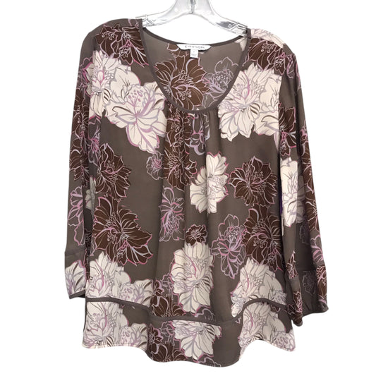 Top Ls By 41 Hawthorn In Floral Print, Size:L