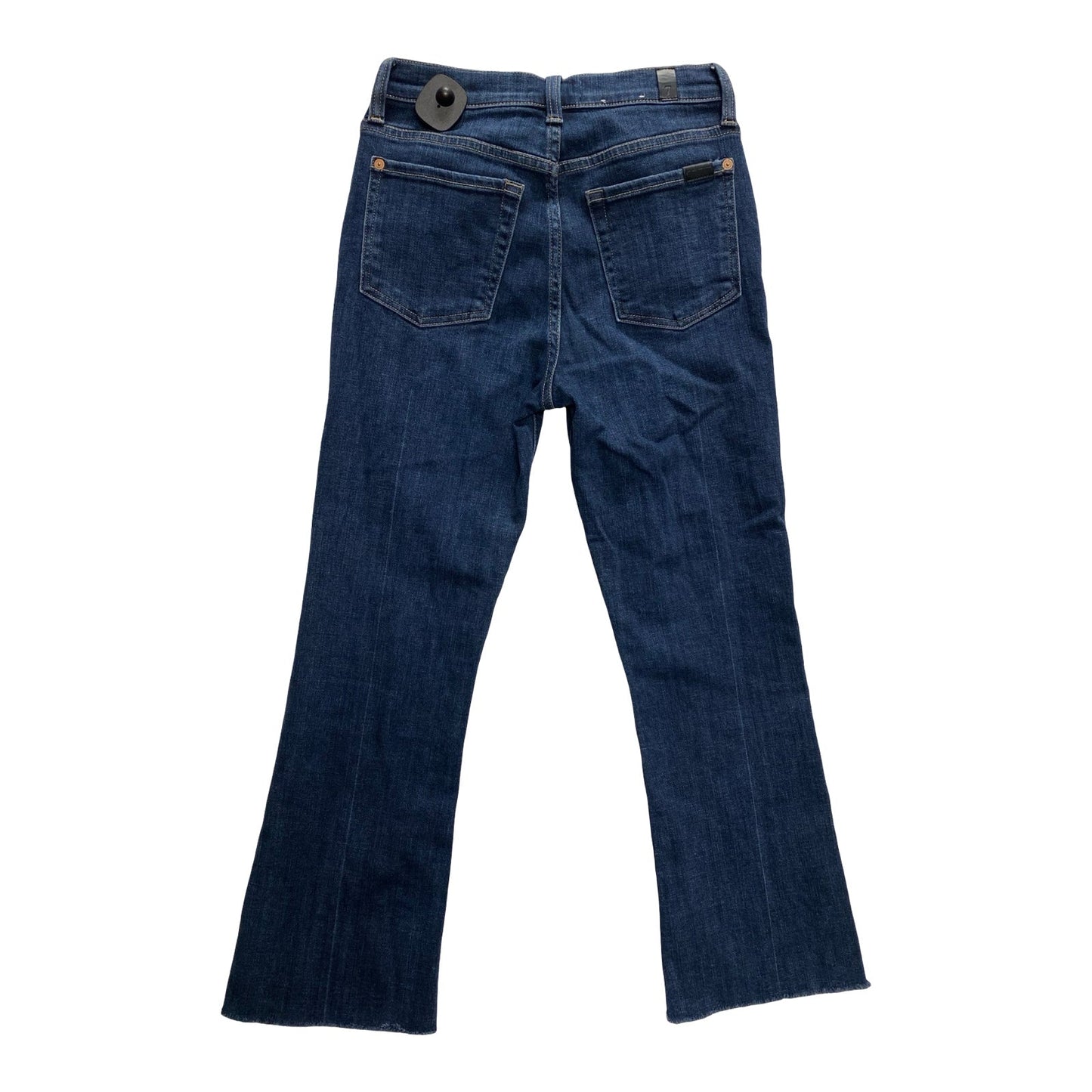 Jeans Boot Cut By 7 For All Mankind In Blue Denim, Size:2