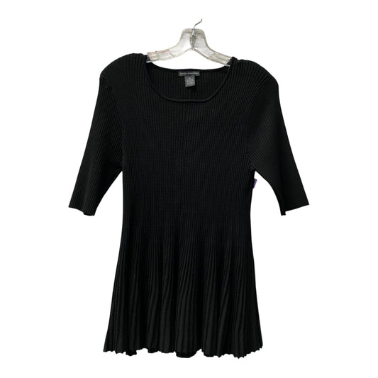 Top Ss By Chelsea And Theodore In Black, Size:Xl
