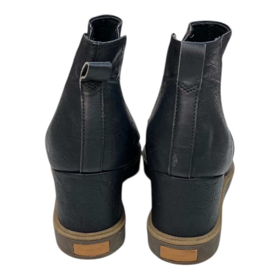 Boots Ankle Heels By Dr Scholls In Black, Size:10
