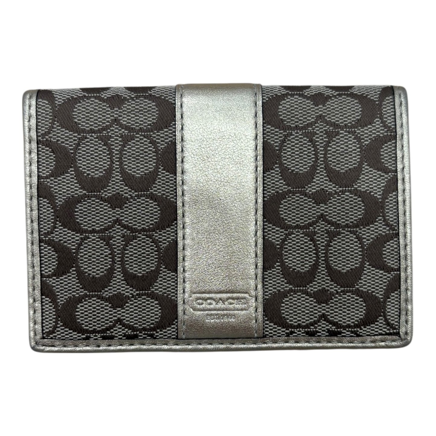 Wallet Designer By Coach In Gold, Size:Small