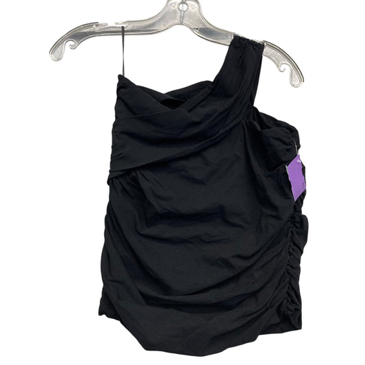 Top Sleeveless By Zara In Black, Size:Xs