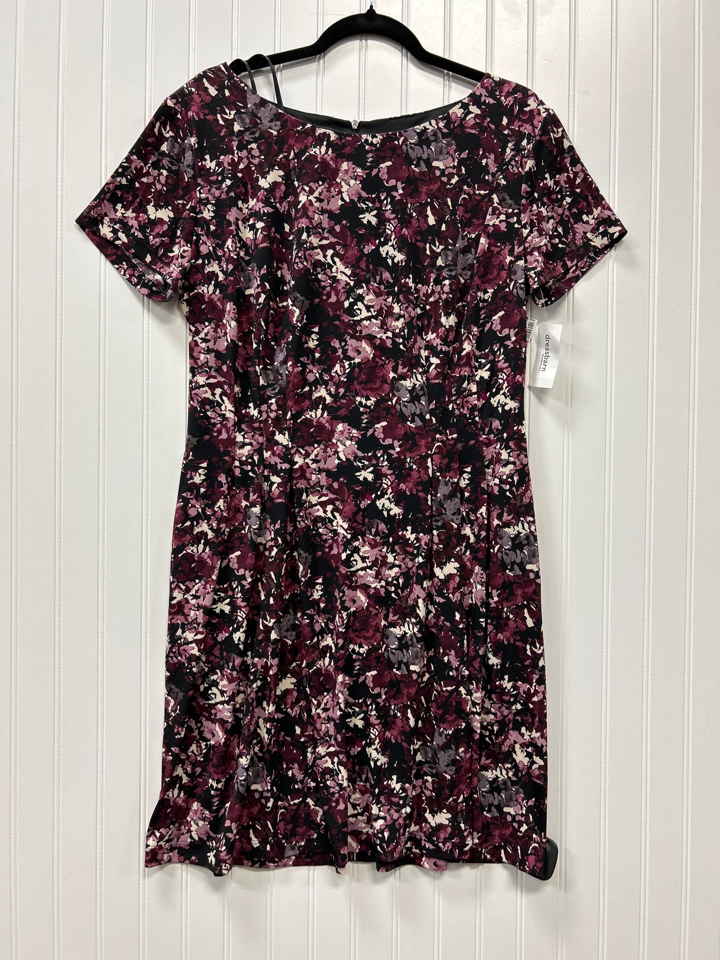 Dress Casual Midi By Roz And Ali In Floral Print, Size:Xl