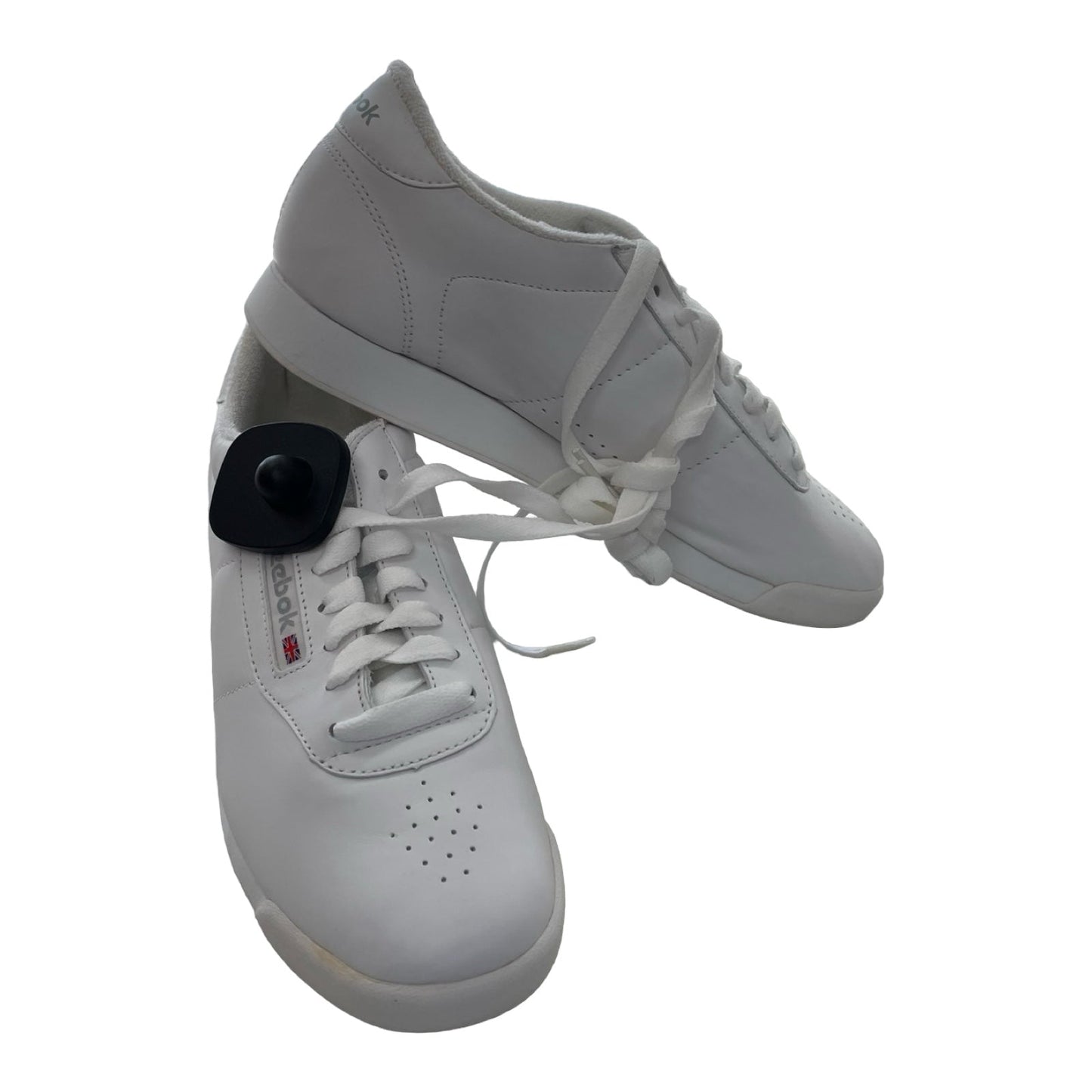 Shoes Athletic By Reebok In White, Size:7.5