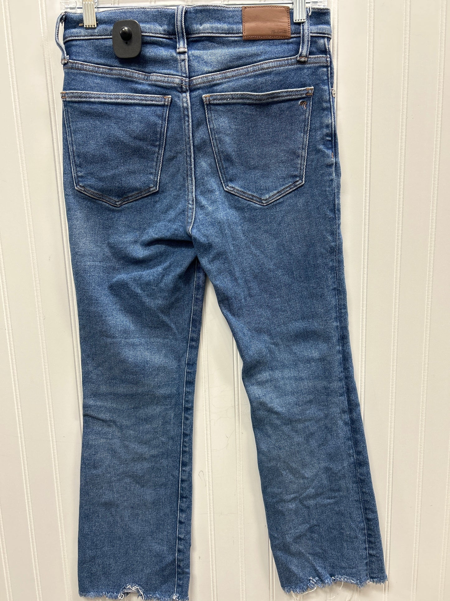 Jeans Straight By Madewell In Blue Denim, Size:4