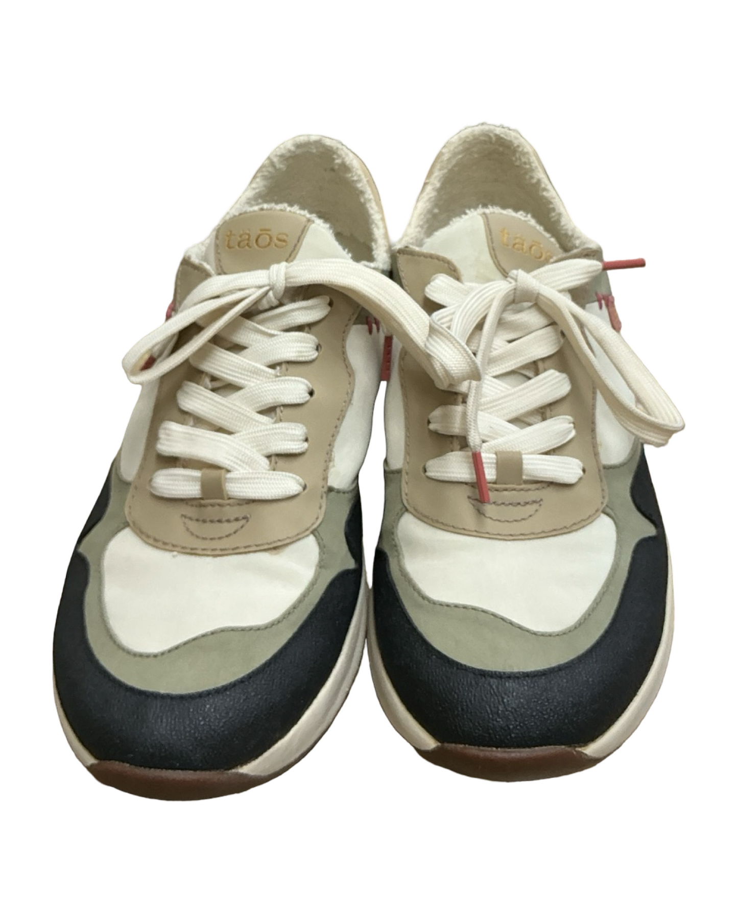 Shoes Sneakers By Taos In Cream & Tan, Size:6.5