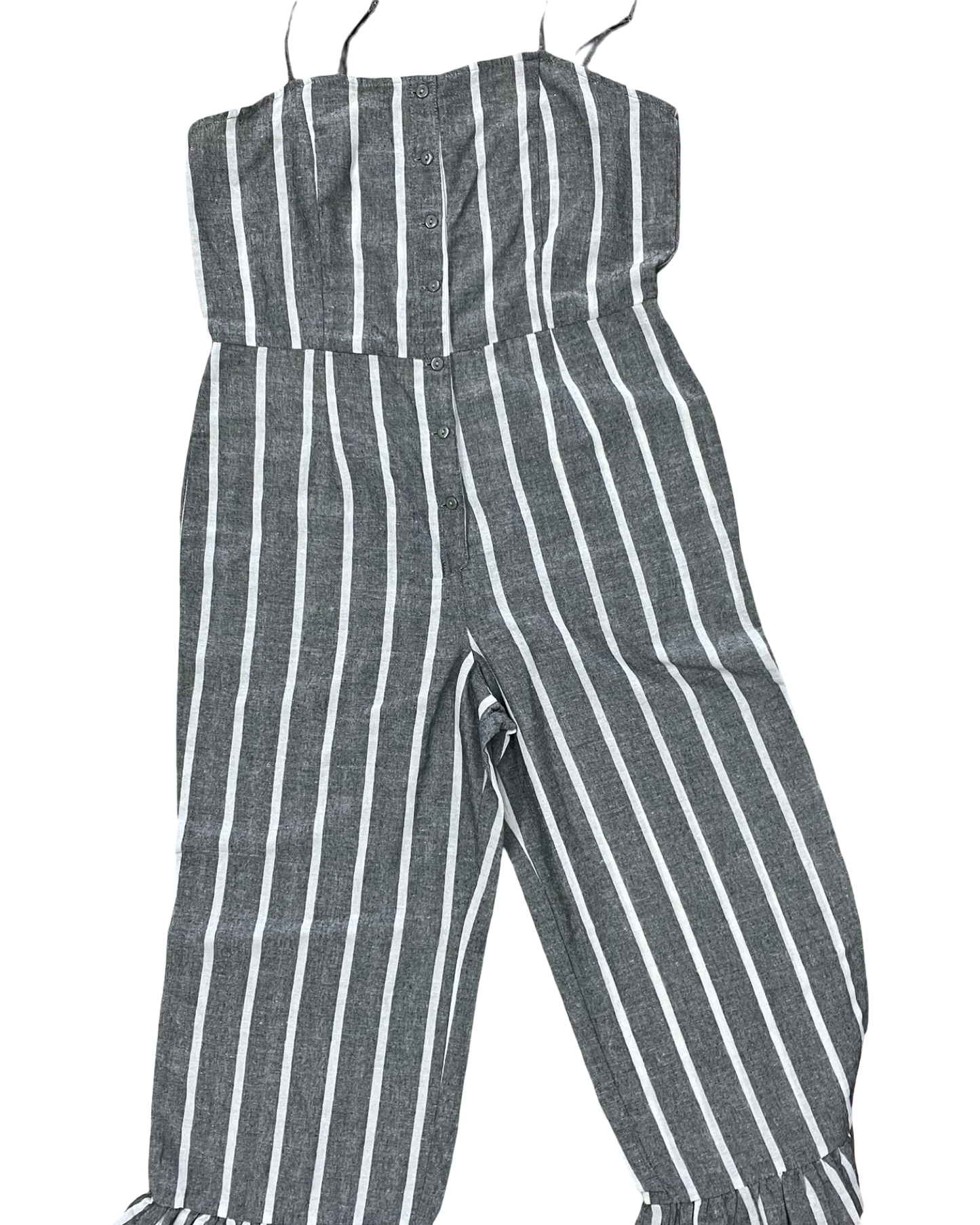 Jumpsuit By Cmc In Grey & White, Size:L