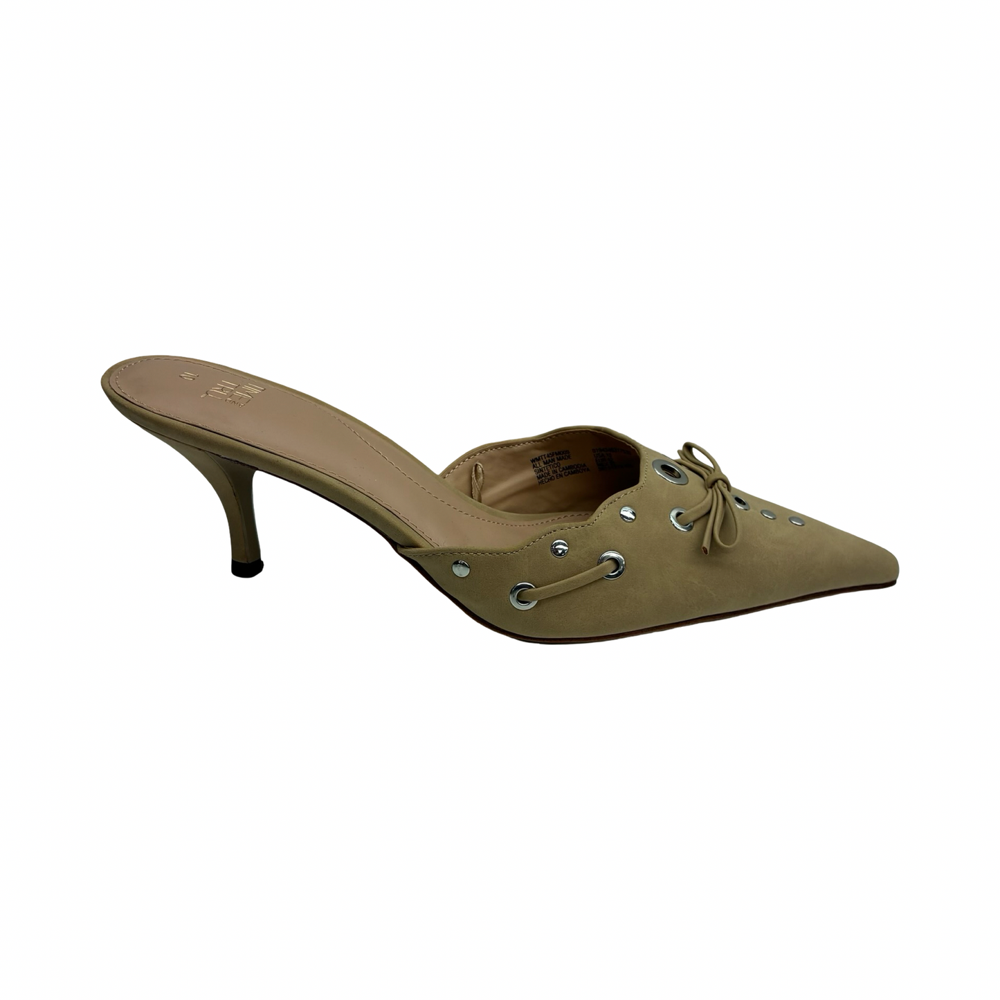 Shoes Heels Kitten By Time And Tru In Tan, Size:10