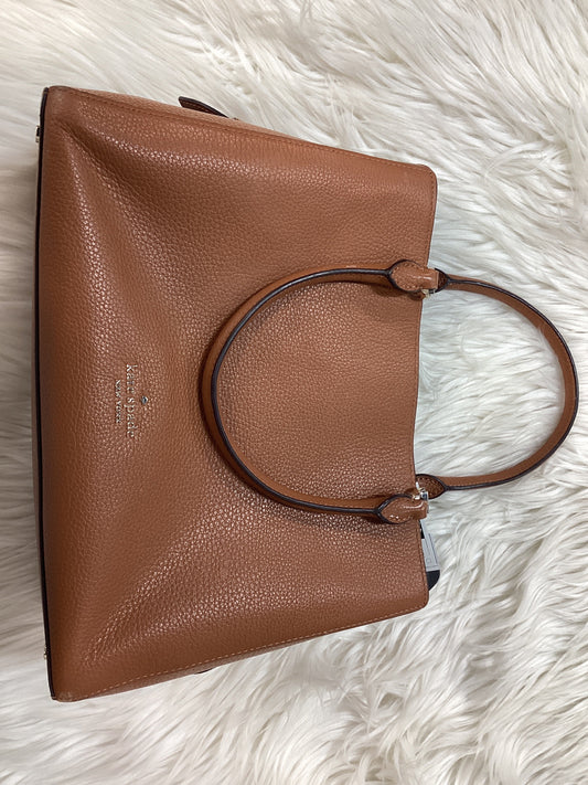 Handbag Designer By Kate Spade In Brown, Size:Medium