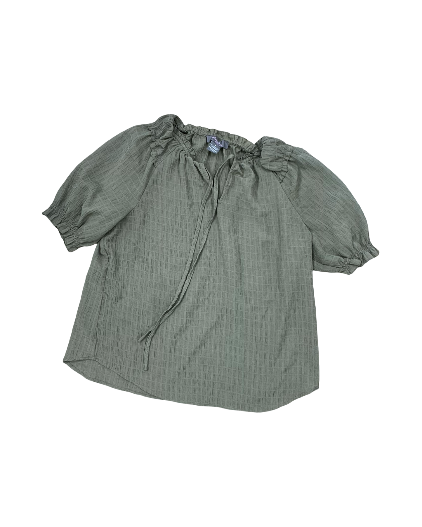 Top Ss By Clothes Mentor In Green, Size:L