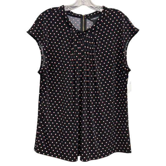 Top Sleeveless By Liz Claiborne In Black, Size:Xl