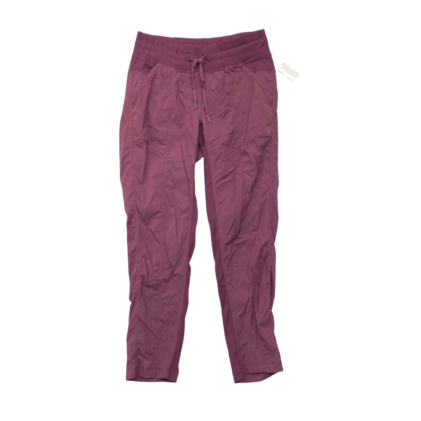 Athletic Pants By Lululemon In Purple, Size:8
