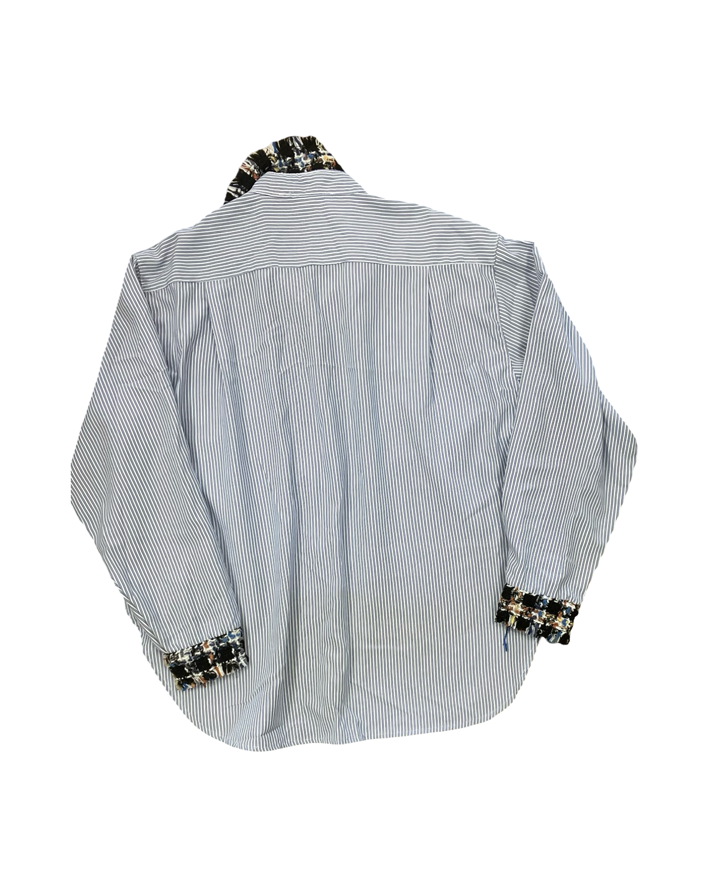 Top Ls By Shein In Blue & White, Size:Xs