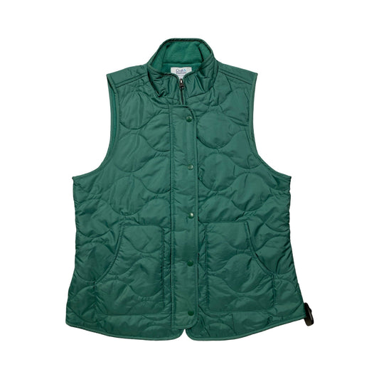 Vest Puffer & Quilted By Croft And Barrow In Green, Size:S