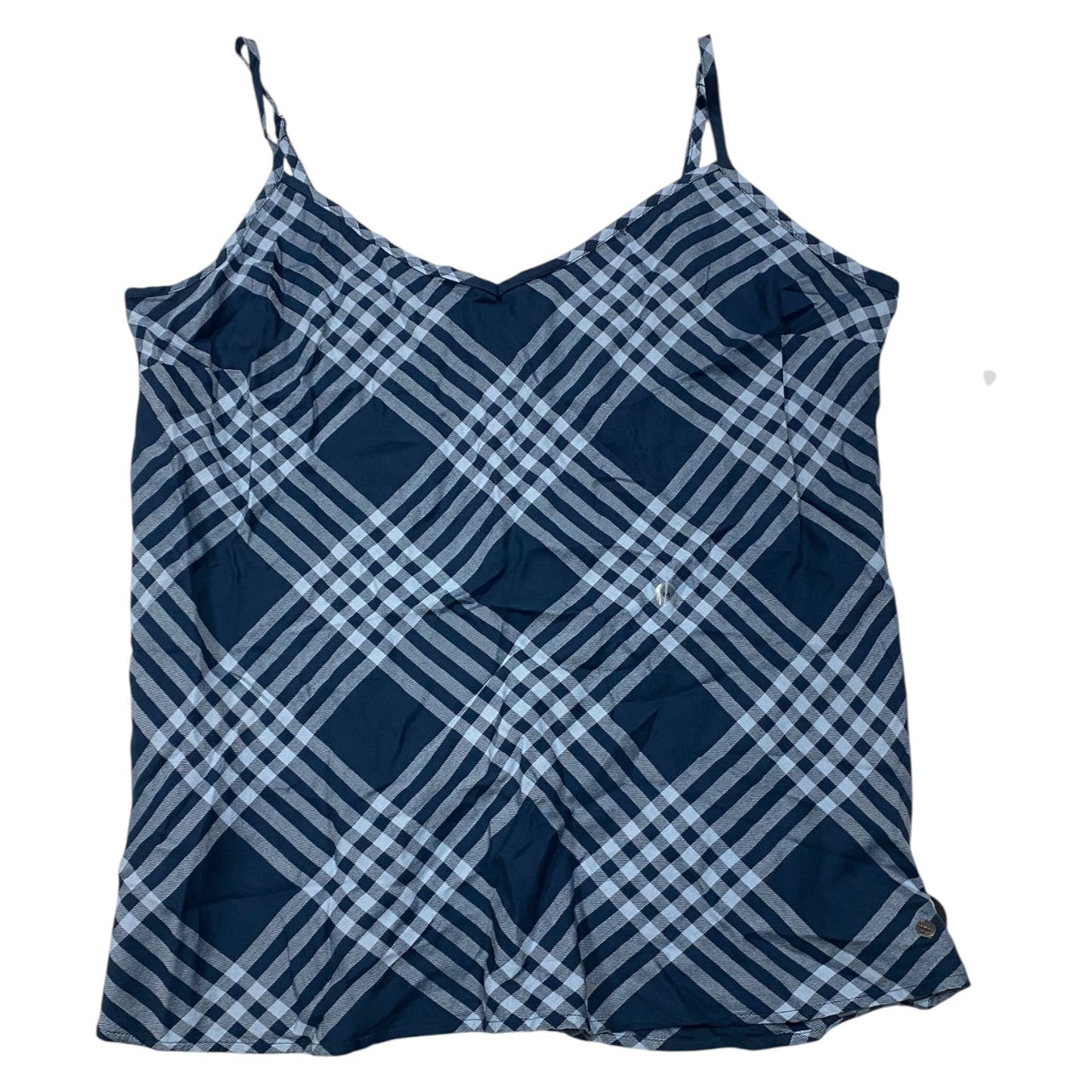 Top Sleeveless By Eddie Bauer In Blue, Size:M