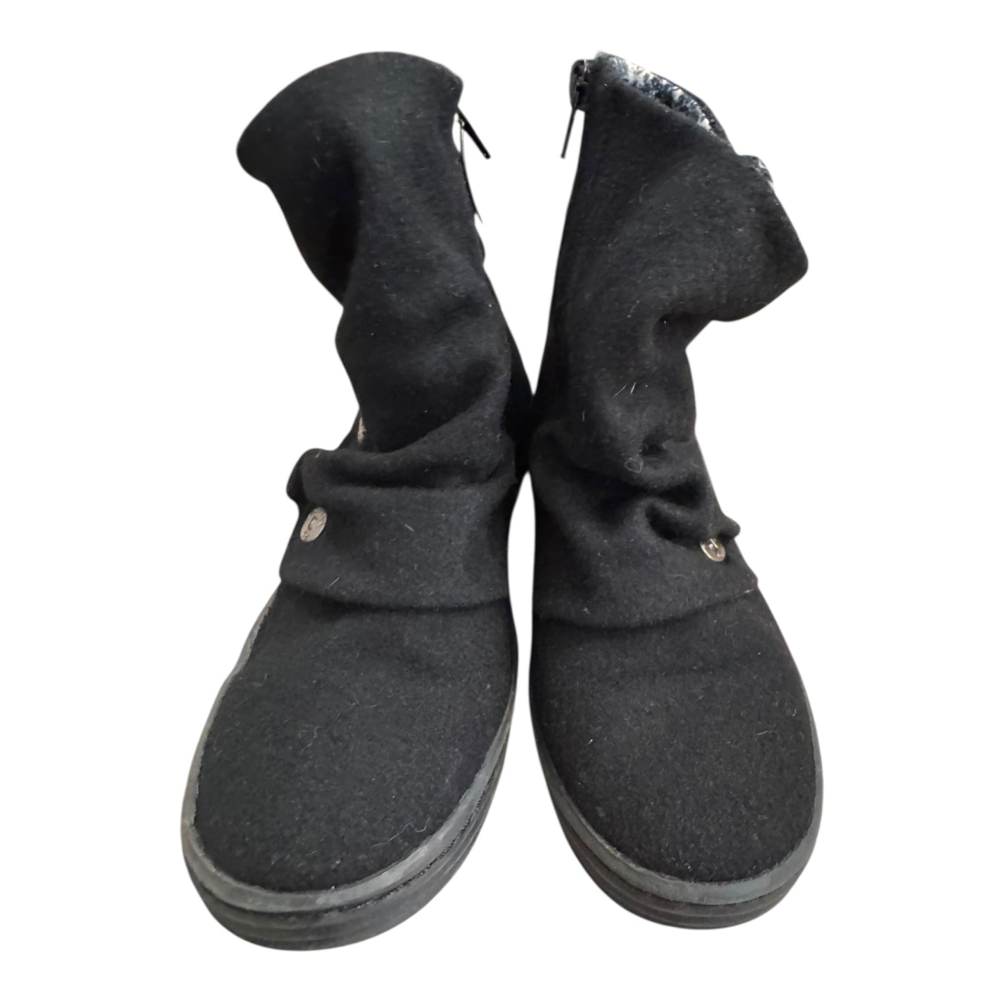 Boots Ankle Flats By Blowfish In Black, Size:7.5