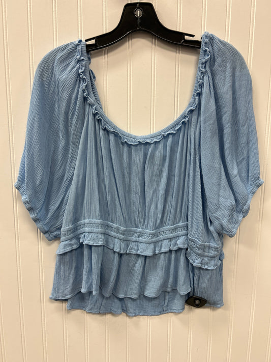 Top Ss By Arula In Blue, Size:1X