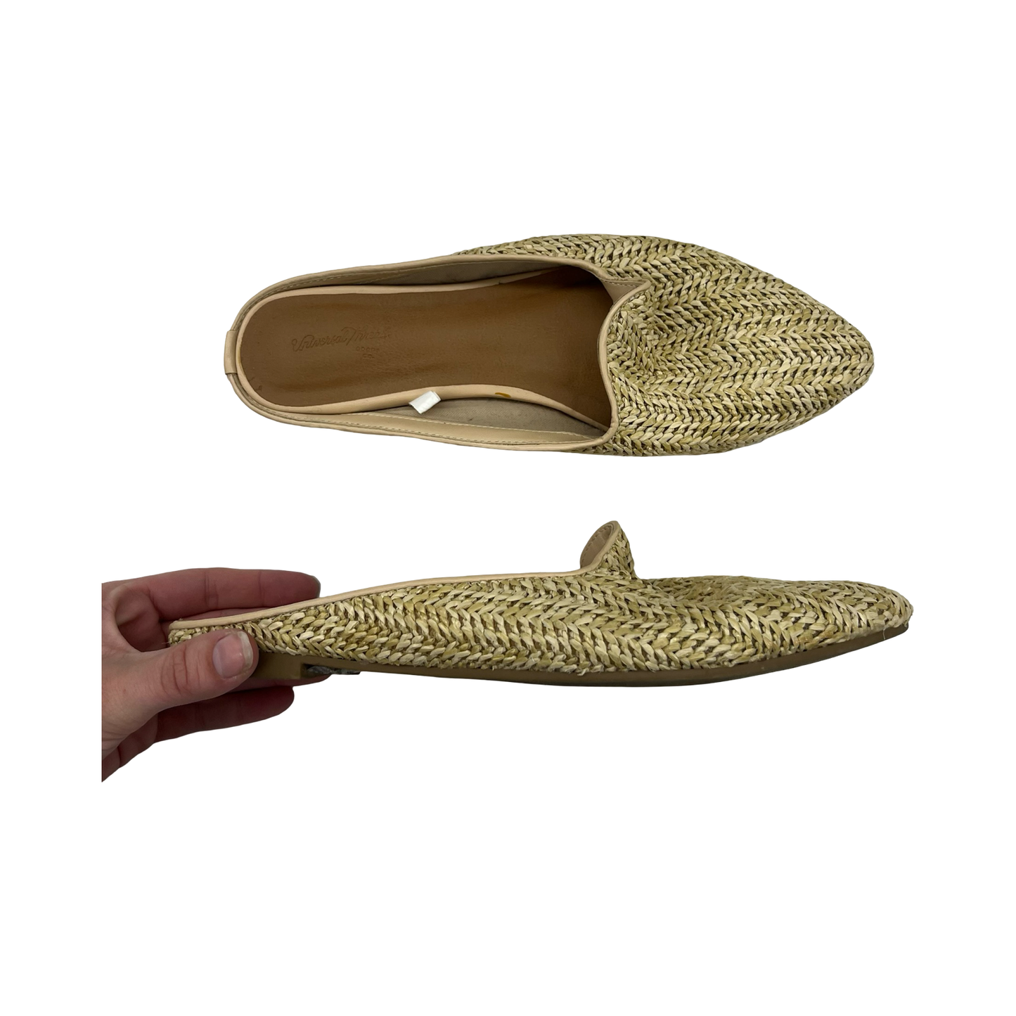 Shoes Flats By Universal Thread In Tan, Size:8.5