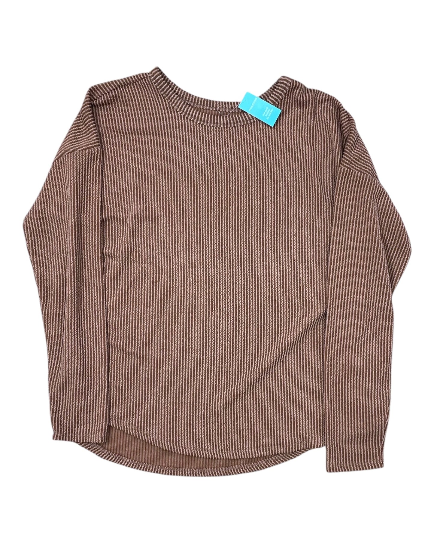 Top Ls By Maurices In Brown, Size:L