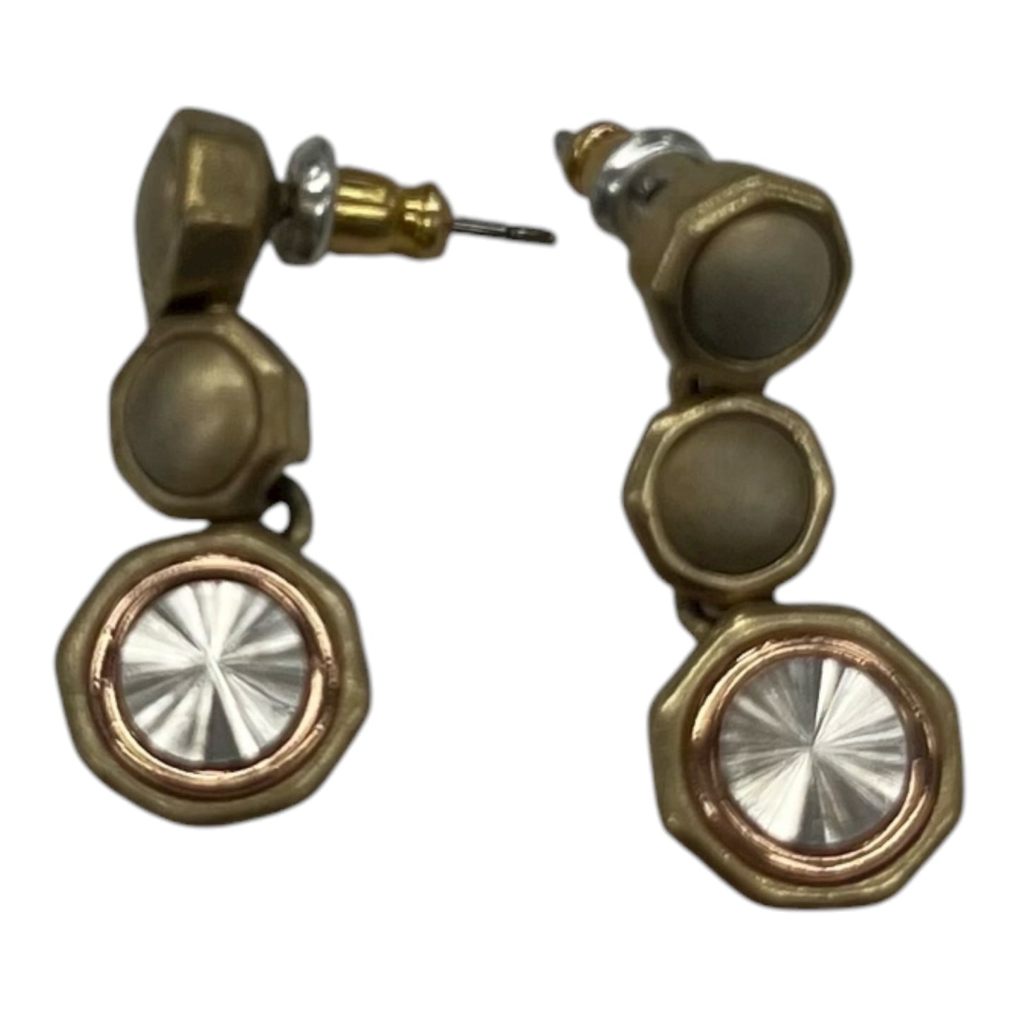Earrings Dangle/Drop By Lc Lauren Conrad In Gold