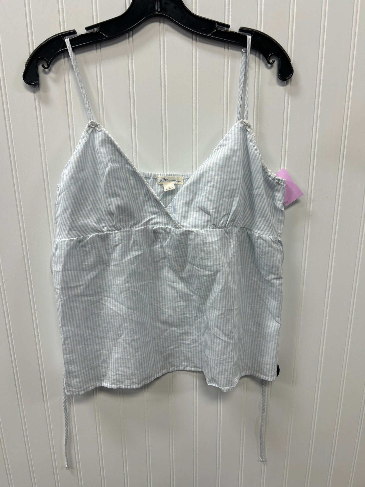 Top Sleeveless By Aeropostale In Blue, Size:L