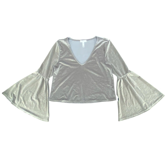 Top Ls By Leith In Taupe, Size:S