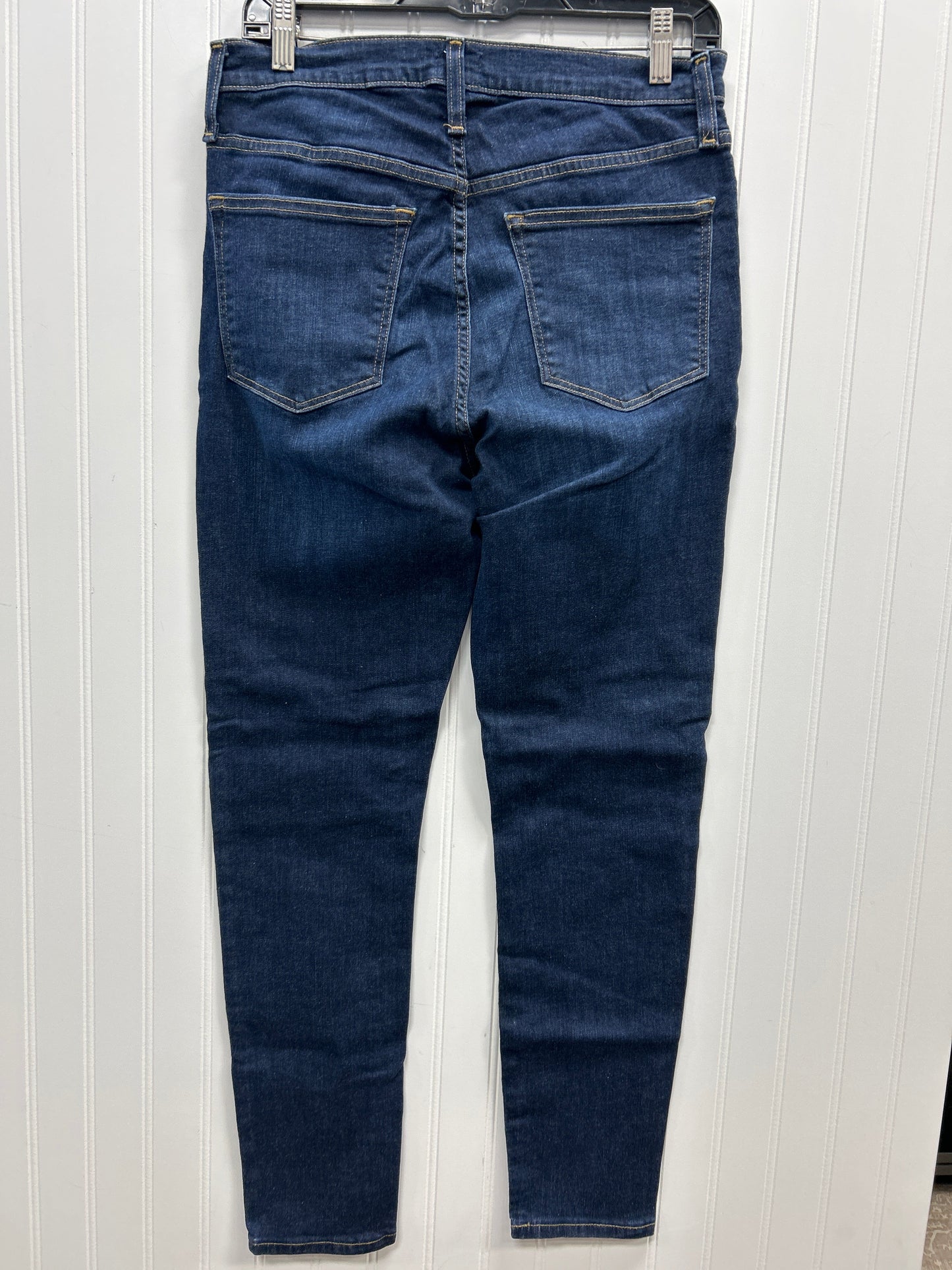 Jeans Skinny By J. Crew In Blue Denim, Size:6