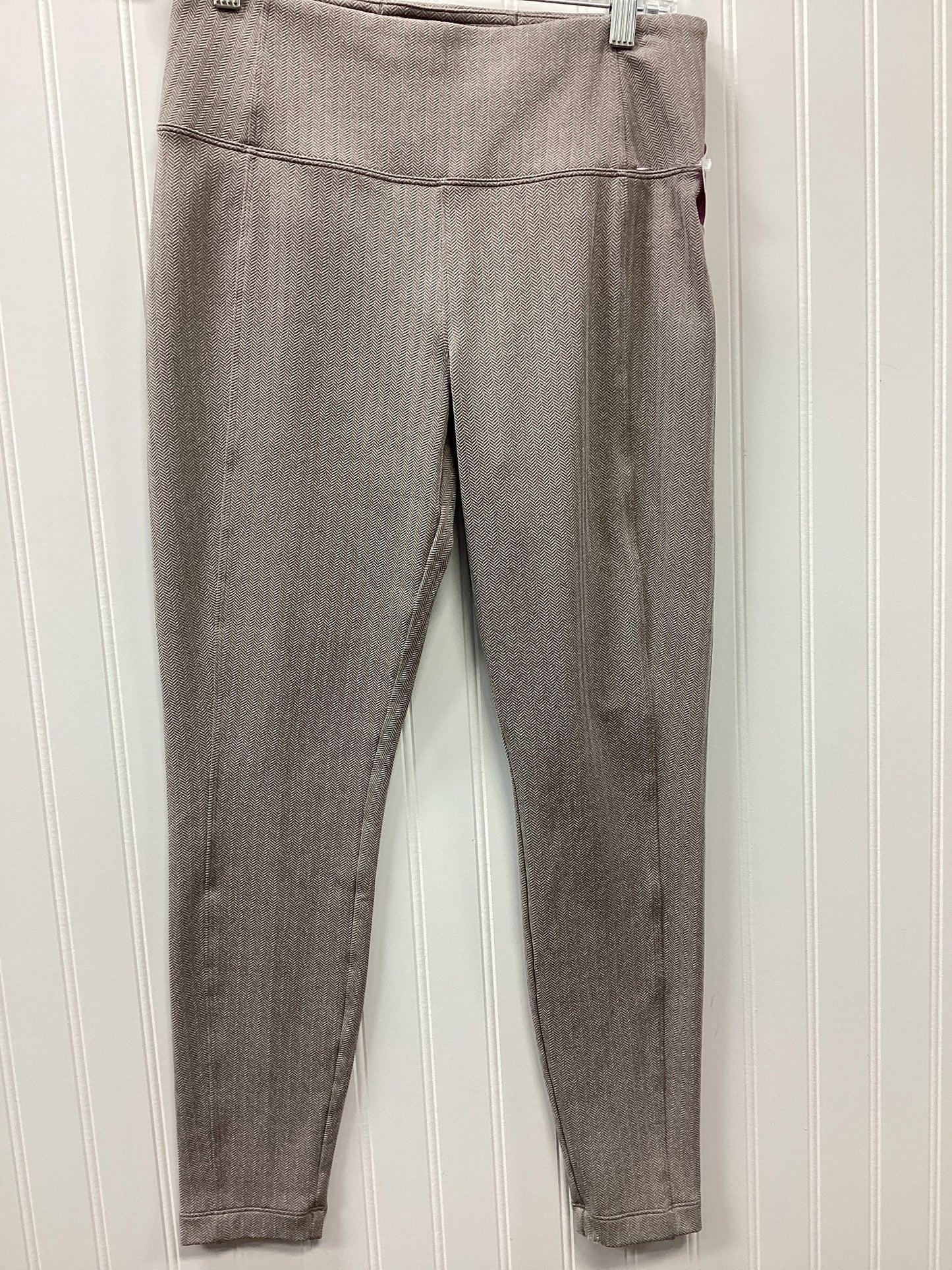 Athletic Leggings By Athleta In Cream, Size:M