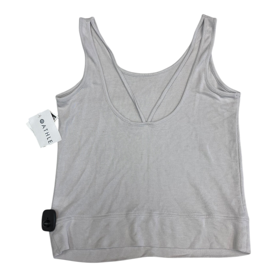 Athletic Tank Top By Athleta In Grey, Size:Xs