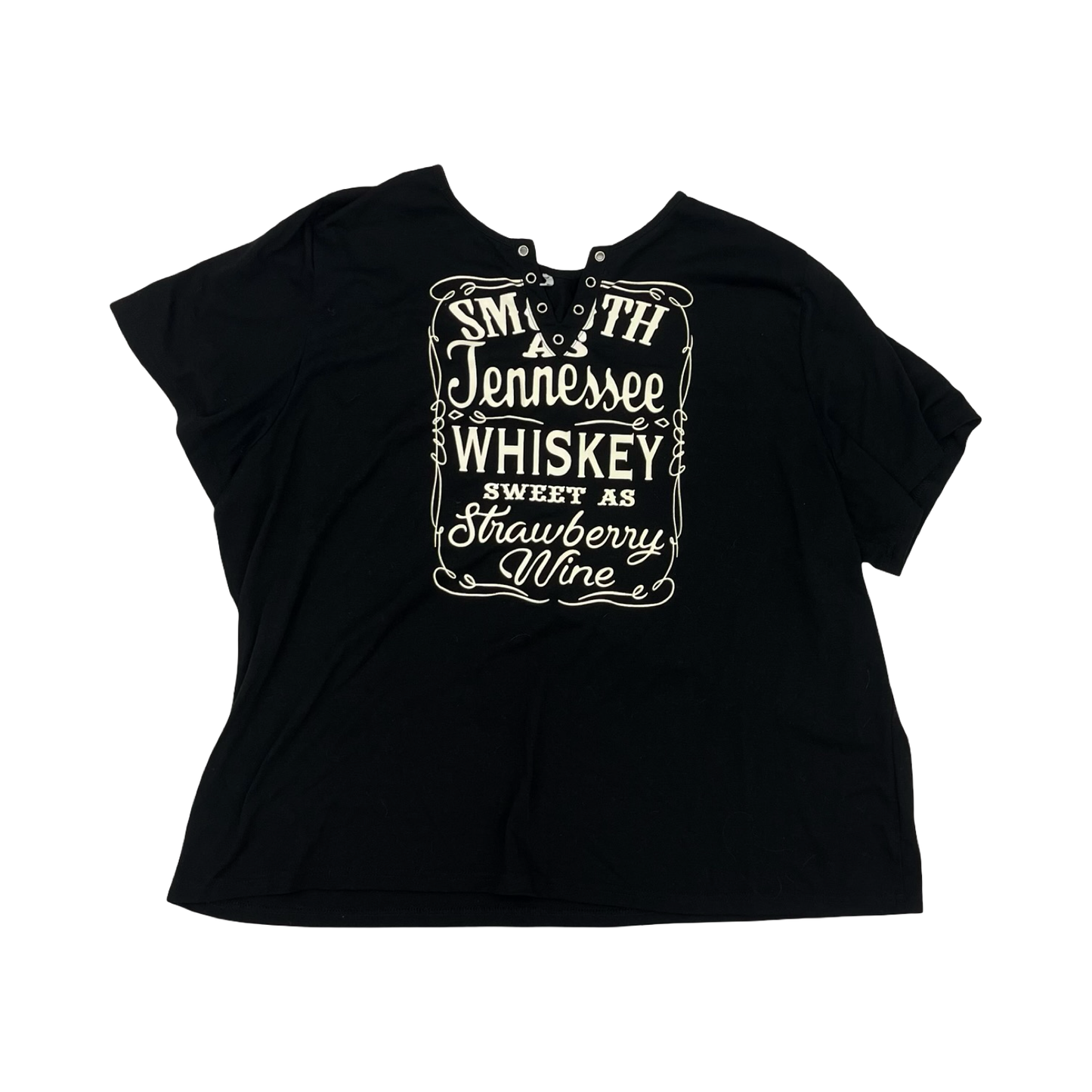 Top Ss By Clothes Mentor In Black, Size:3X