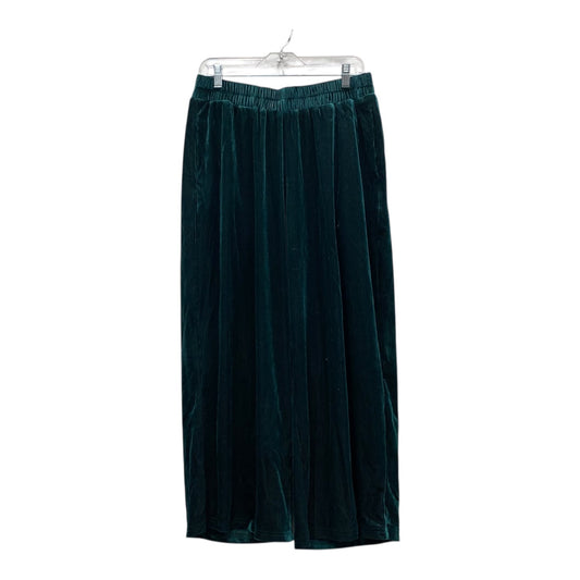 Pants Wide Leg By Bloomchic In Green, Size:12