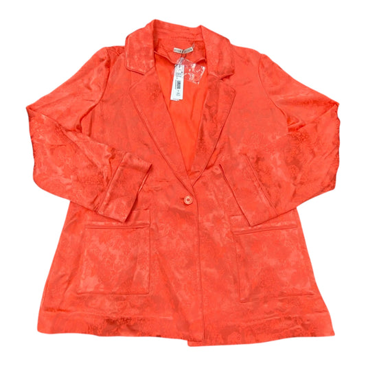 Blazer Designer By Alice + Olivia In Orange, Size:L