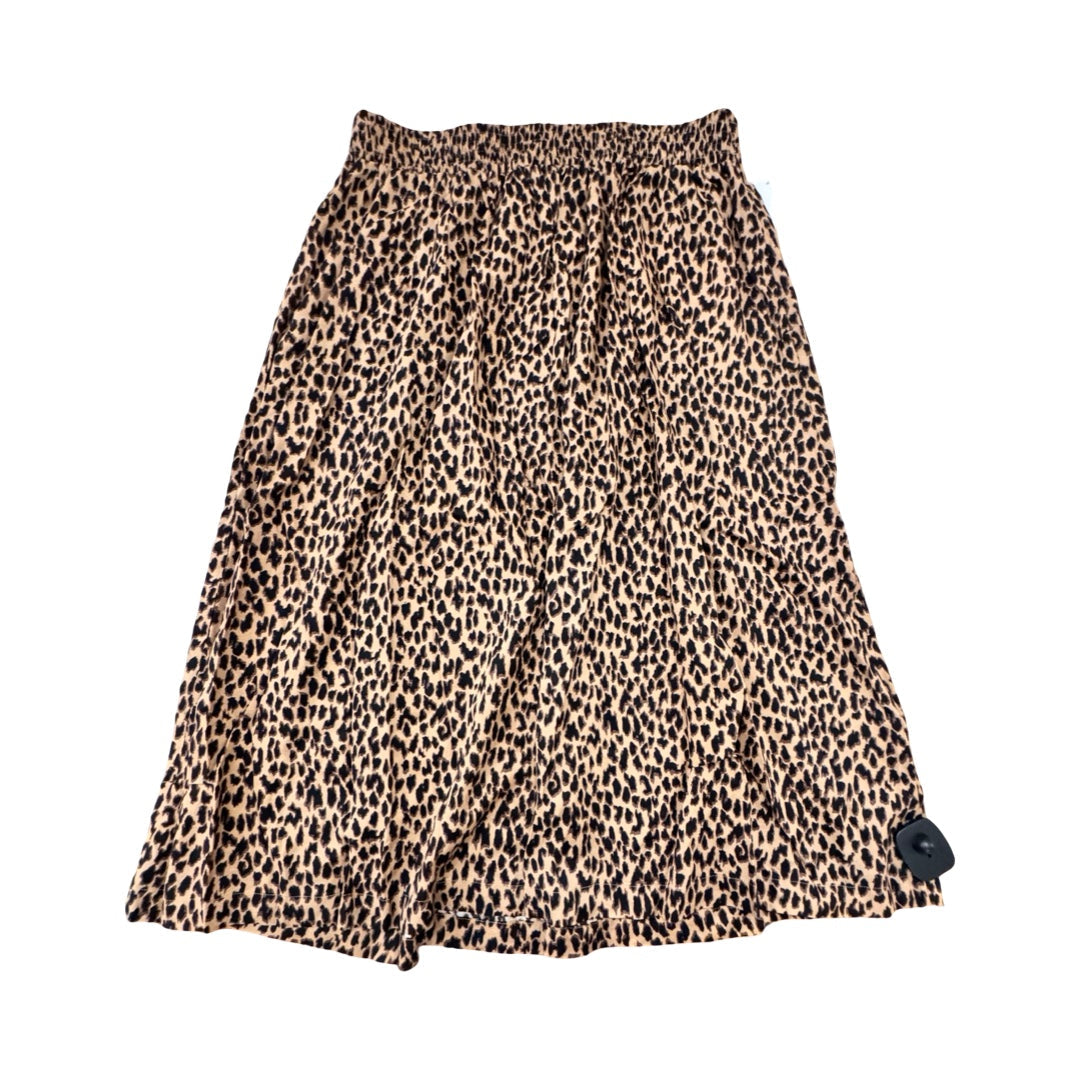 Skirt Maxi By Croft And Barrow In Animal Print, Size:M